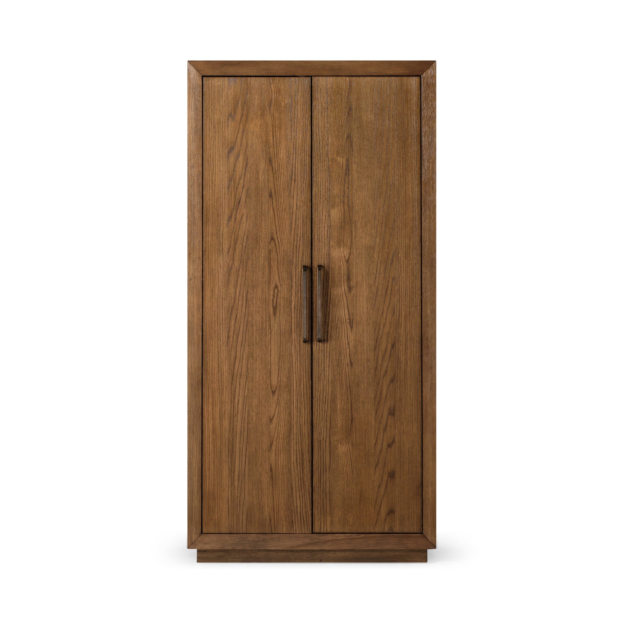 Uma Contemporary Wooden Cabinet in Refined Brown Finish in Cabinets by Maven Lane