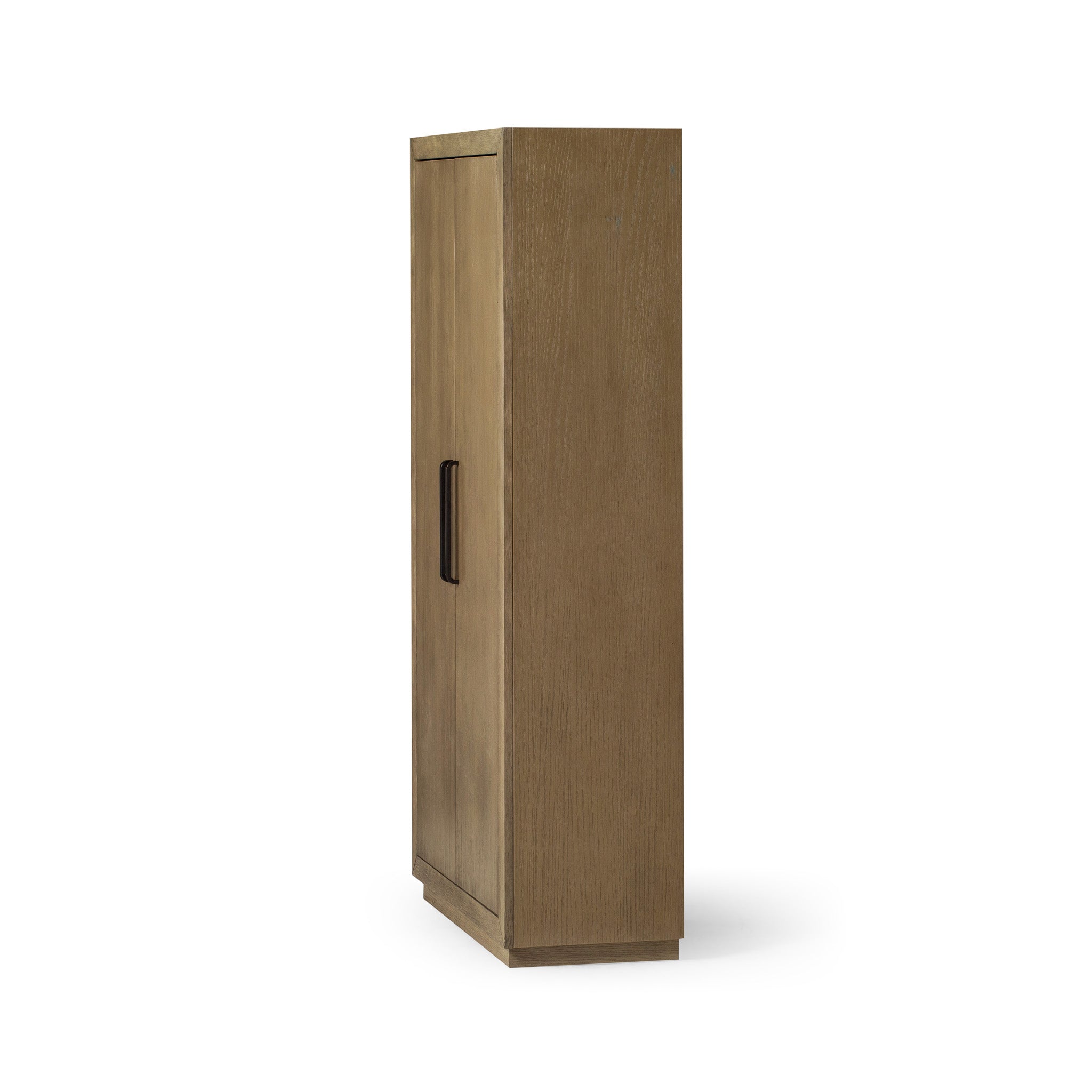 Uma Contemporary Wooden Cabinet in Refined Grey Finish in Cabinets by Maven Lane