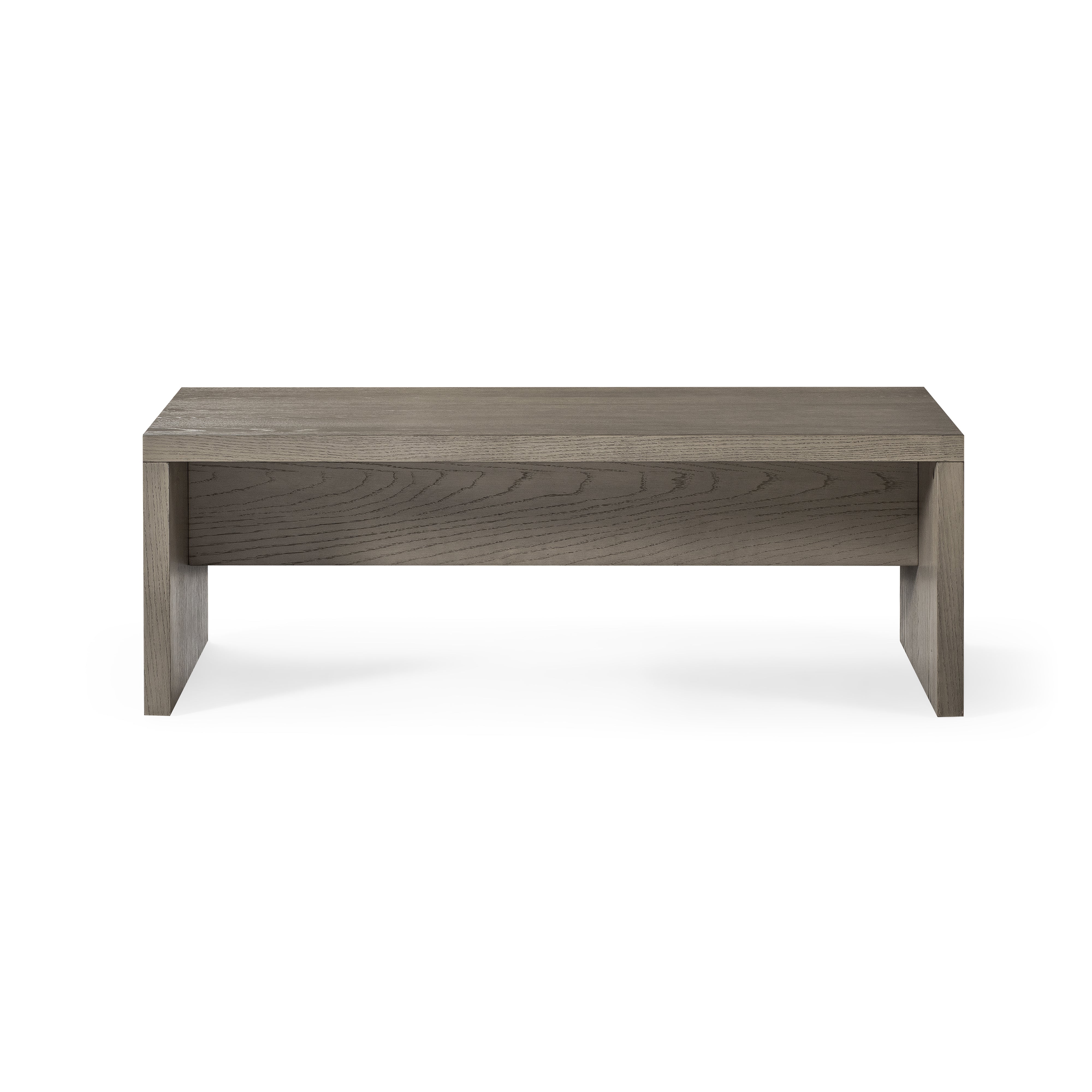 Zeno Rectangular Coffee Table in Aged Grey in Coffee Table by Maven Lane