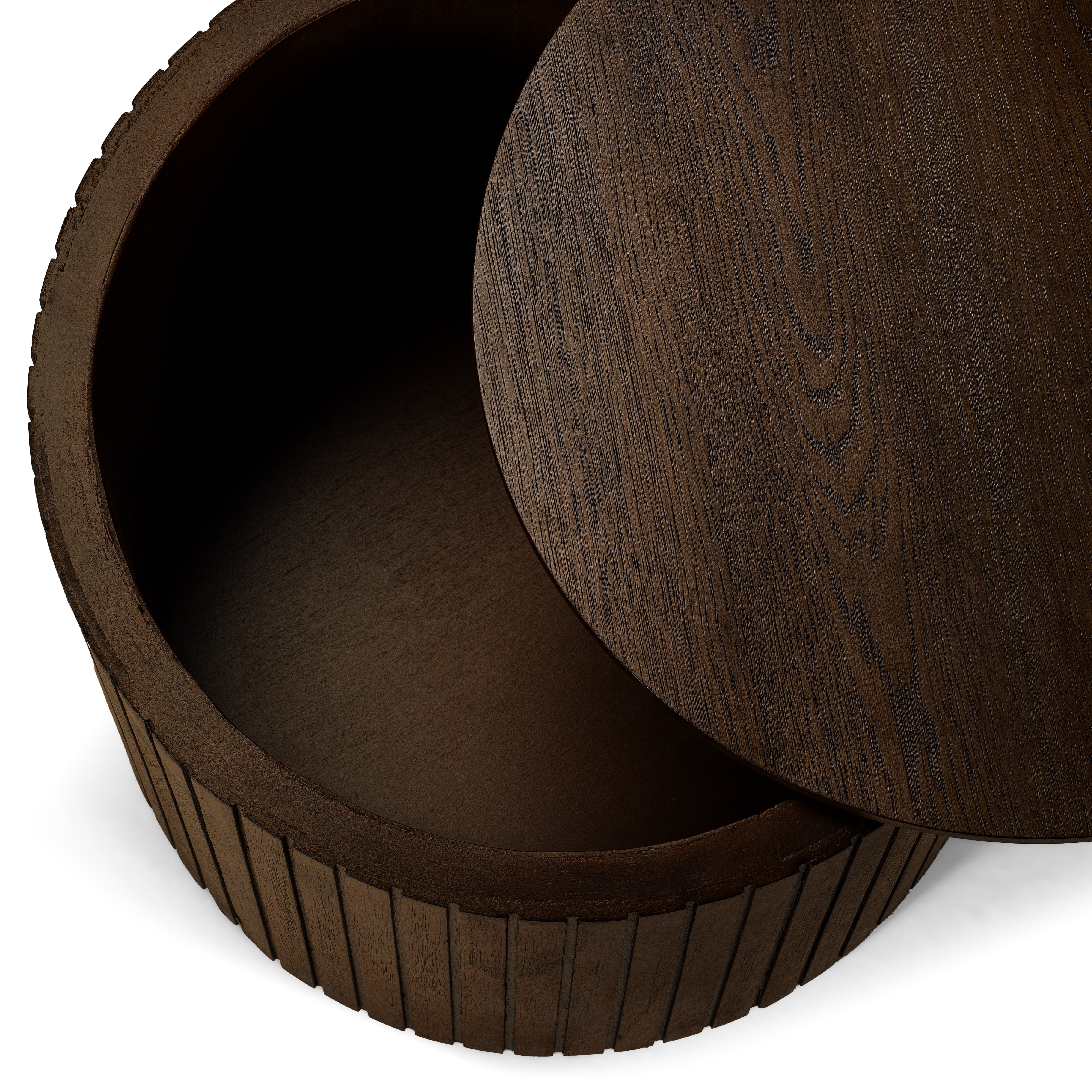 Austin Nesting Coffee Tables in Aged Brown in Nesting Tables by Maven Lane