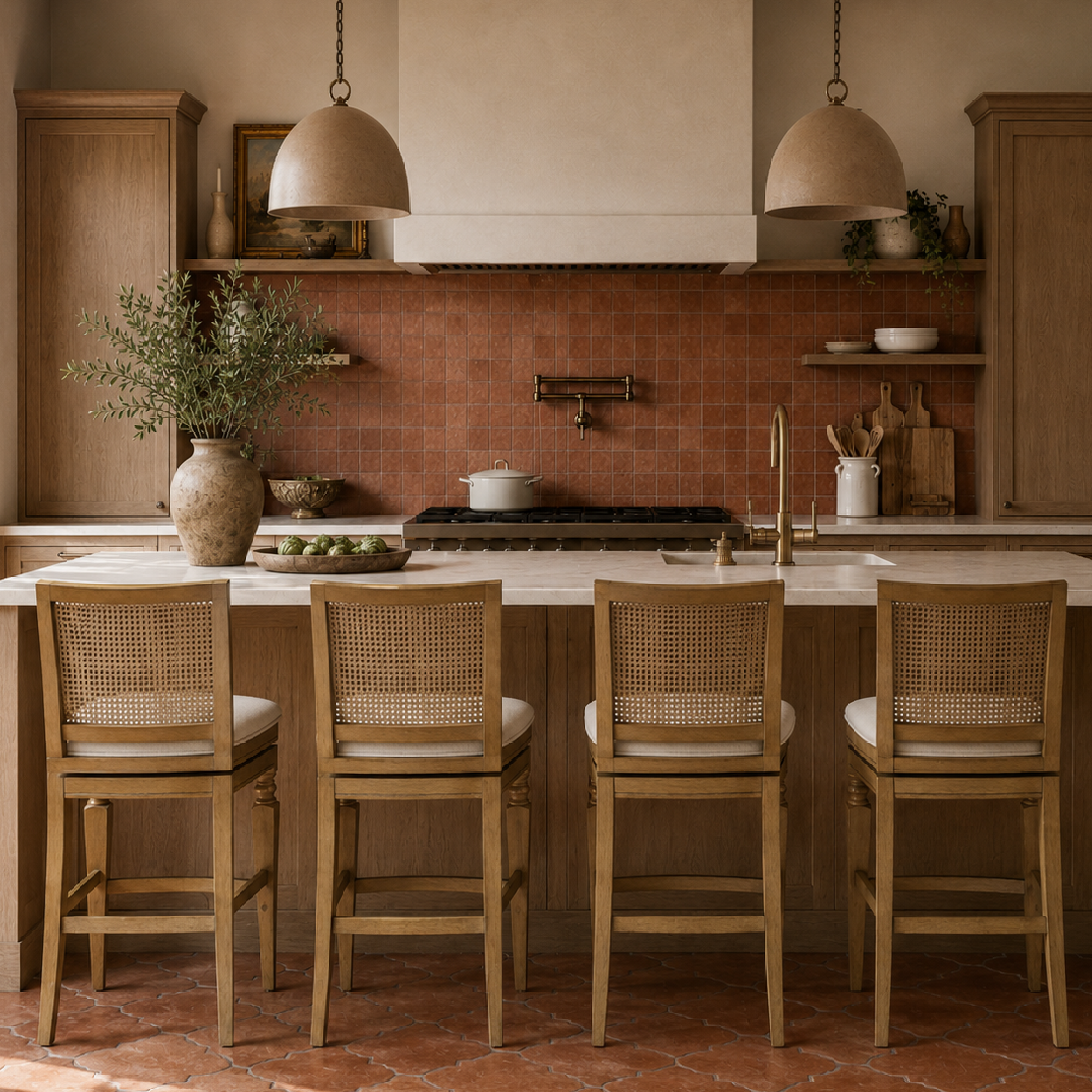 Sonoma Swivel Counter Stool in Natural Finish and Beige Fabric