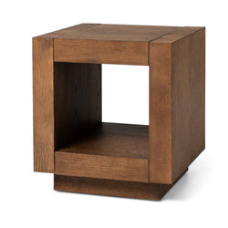 Artemis Side Table in Brown Finish in Side Table by Maven Lane