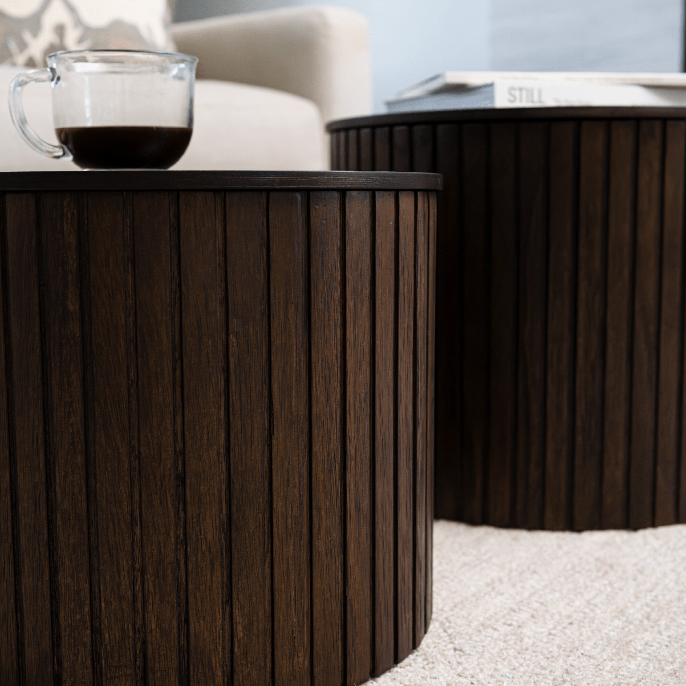 Austin Nesting Tables in Aged Brown in Nesting Tables by Maven Lane