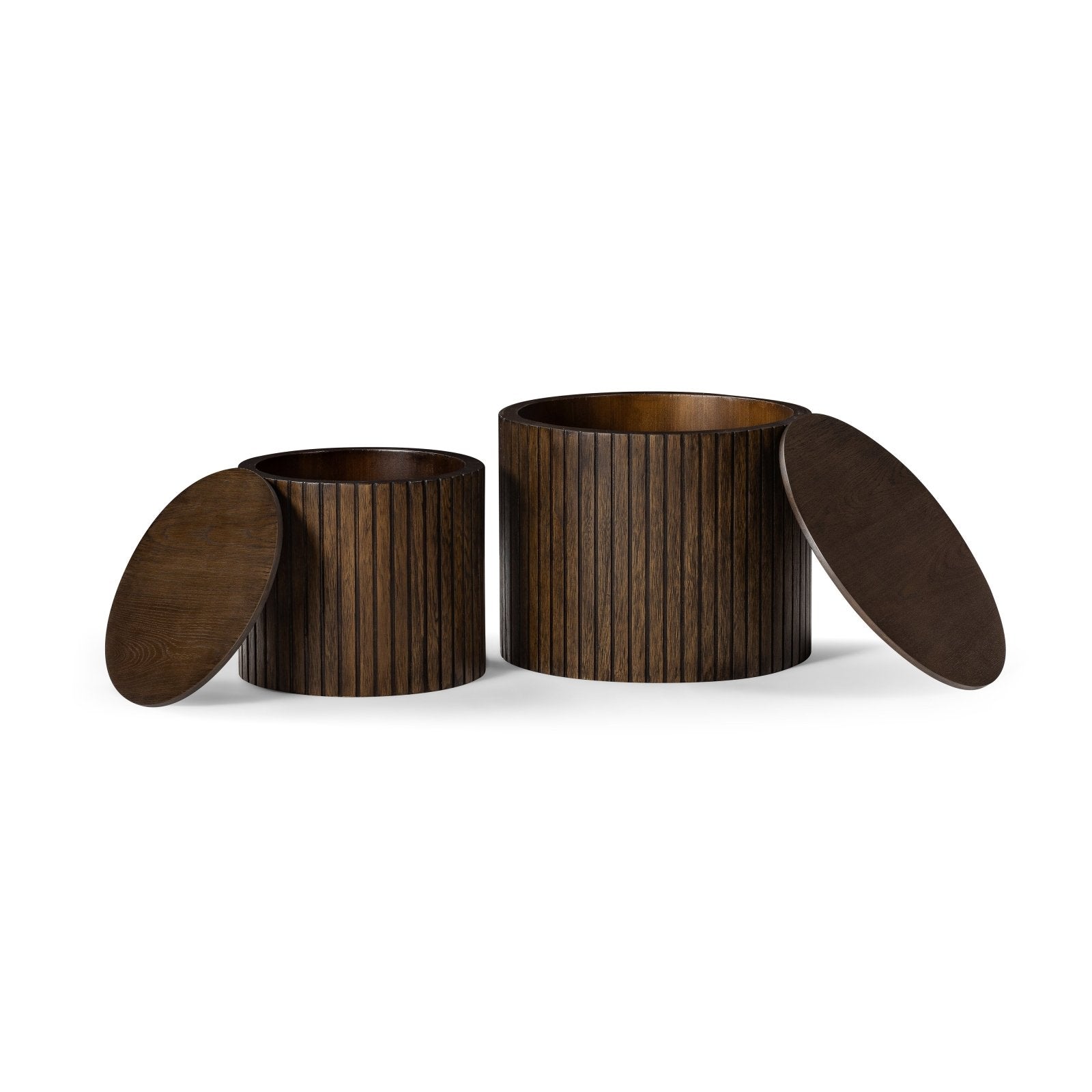 Austin Nesting Tables in Aged Brown in Nesting Tables by Maven Lane