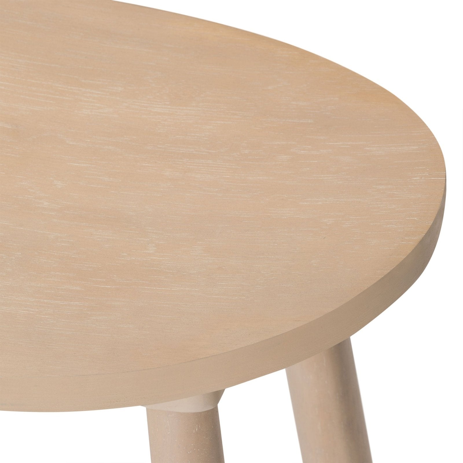 Luna Bar Stool in Light Oak Wood Finish in Stools by Maven Lane