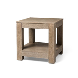 Paulo Side Table in Grey Finish