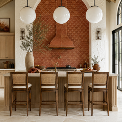 Sonoma Swivel Counter Stool in Brown Finish and Beige Fabric in Stools by Maven Lane