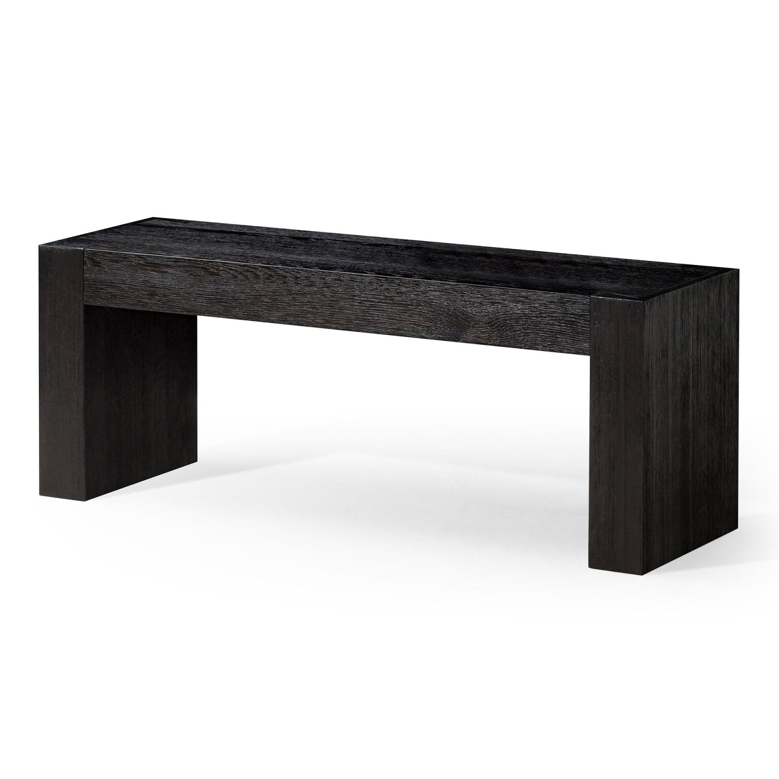 Zeno Organic Wooden Bench in Bench by Maven Lane